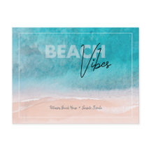 Beach Vibes Briefkaart Vacation Homes