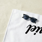 Beach Vibes Cactus Beach Towel Strandlaken (In situ)