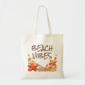 Beach Vibes Canvas tas (Voorkant)