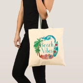 Beach Vibes Canvas tas (Voorkant (product))
