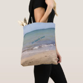 Beach Vibes Canvas tas - "It's Beach Time" en "Enj (Dichtbij)