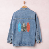 beach vibes denim jacket (Hangar)