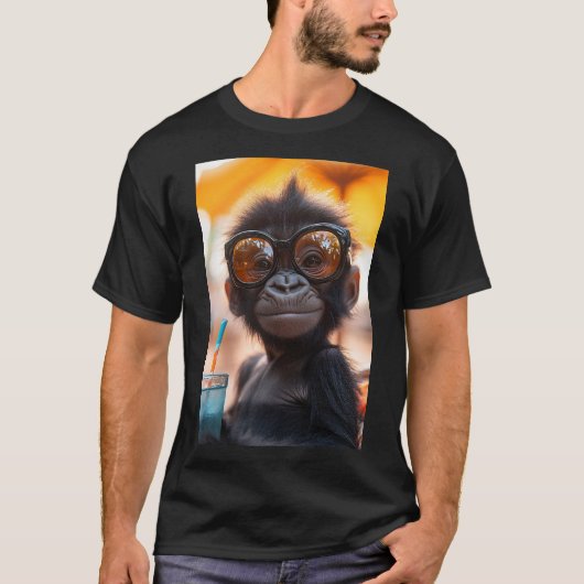 Beach Vibes - Gorilla Edition T-shirt (Voorkant)