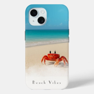 Beach Vibes – iPhone 15 Hoesje 1 Krab
