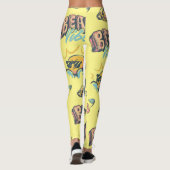Beach Vibes Leggings (Achterkant)