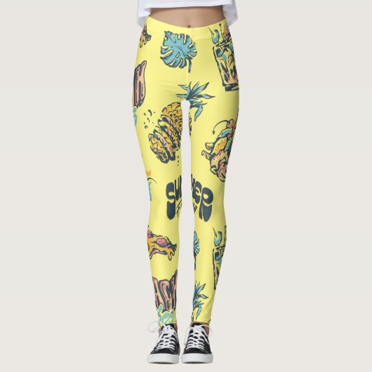 Beach Vibes Leggings (Voorkant)