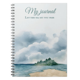 Beach Vibes Notebook | Coastal Journal Notitieboek