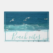Beach Vibes Ocean Waves door Mat (Voorkant)