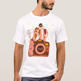Beach Vibes paar doelen T-shirt