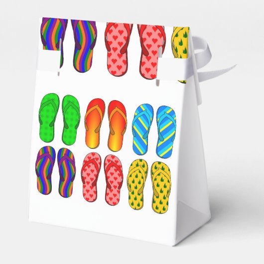 Beach Vibes Party Bedankdoosjes (Achterkant)