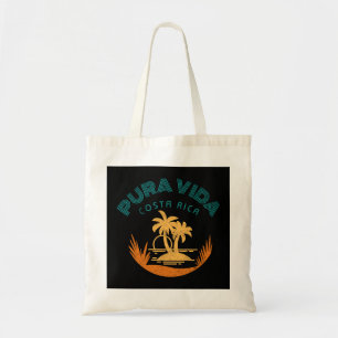 Beach Vibes Pura Vida Costa Rica Tote Bag