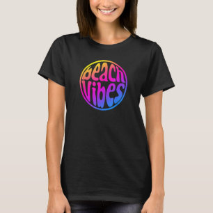 Beach Vibes Retro 70's Sunset Vakantie Cruise Trip T-shirt