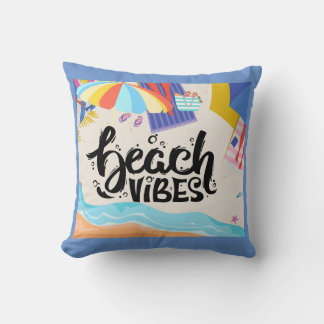 Beach Vibes Sierkussen van Sommer Hamilton
