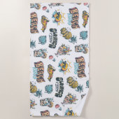 Beach Vibes Strandlaken (Voorkant)