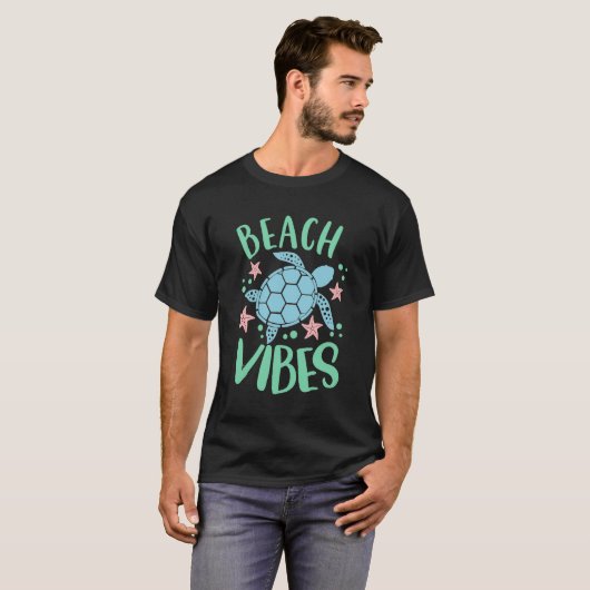 Beach Vibes T-shirt (Voorkant volledig)