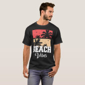 Beach Vibes Vacation Beach Summer T-shirt (Voorkant volledig)