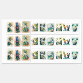 Beach Vibes Vinyl Stickers (Vel)