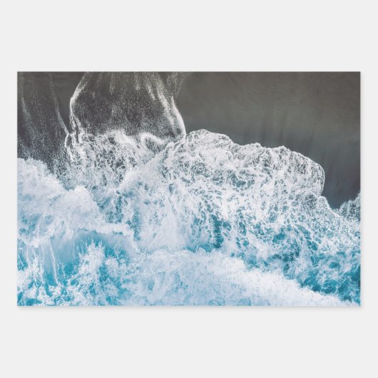 Beach Vibes Wrapping Paper Sheets (Voorkant 3)