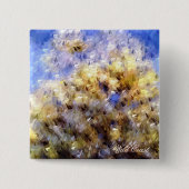 BEACH VIERKANTE BUTTON 5,1 CM (Voorkant)