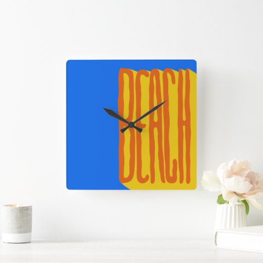Beach Vierkante Klok (Huis)