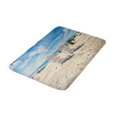 Beach Viewing Chairs Bath Mat (Gekanteld)