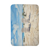 Beach Viewing Chairs Bath Mat (Voorkant Verticaal)