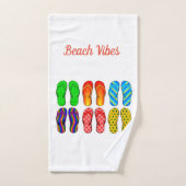 Beach Viibes Bad Handdoek (Handdoek)