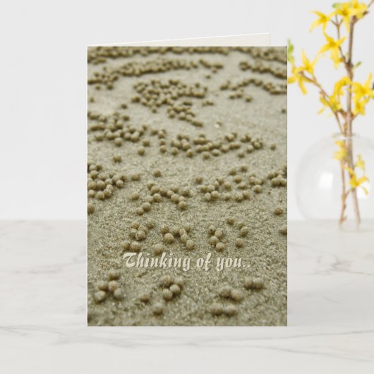 Beach Vision Memories Kaart (Gele Bloem)