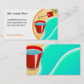 Beach Visitekaartje (Voorkant / Achterkant)