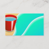 Beach Visitekaartje (Achterkant)