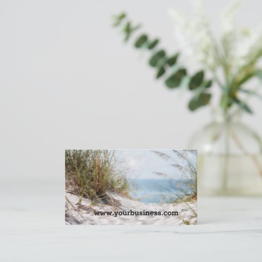 Beach Visitekaartje (Staand voorkant)