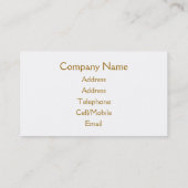 BEACH VISITEKAARTJE (Achterkant)