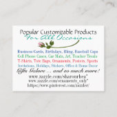 Beach Visitekaartje (Achterkant)