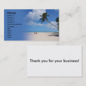 Beach Visitekaartje (Voorkant / Achterkant)