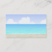 Beach Visitekaartje (Achterkant)