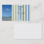 Beach Visitekaartje (Voorkant / Achterkant)