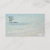 beach visitekaartje (Achterkant)