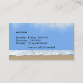 Beach Visitekaartjes (Achterkant)