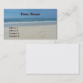 Beach - Visitekaartjes (Voorkant / Achterkant)