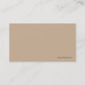 Beach Visitekaartjes (Achterkant)