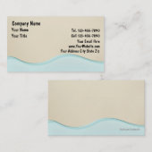 Beach Visitekaartjes (Voorkant / Achterkant)