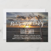 Beach Vist Pensioenpartij Kaart (Voorkant)