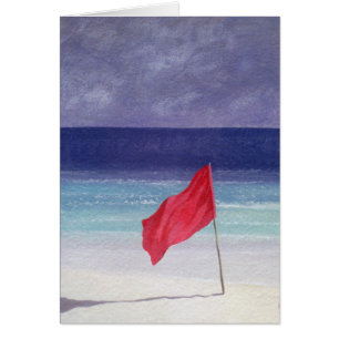 Beach vlag - Storm Warning 1985