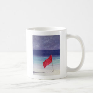 Beach vlag - Storm Warning 1985 Koffiemok