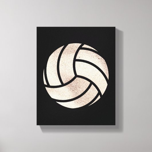 Beach Volley Ball Canvas Afdruk (Voorkant)