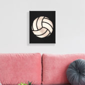 Beach Volley Ball Canvas Afdruk (Insitu (Woonkamer))