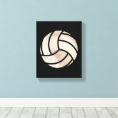 Beach Volley Ball Canvas Afdruk (Insitu (Houten vloer))