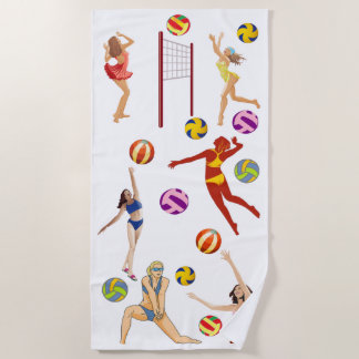 Beach Volleyball Beach Towel Strandlaken