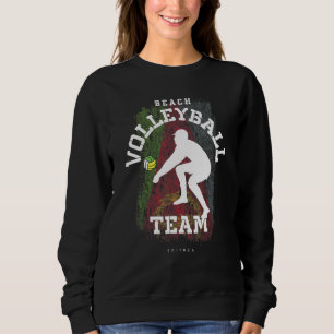 Beach Volleyball Eritrea Flag Love Volleyball Play Trui