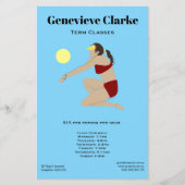 Beach Volleyball Flyer (Voorkant)